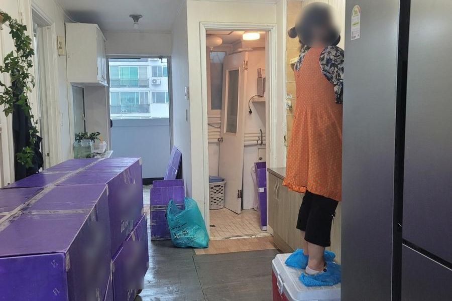 양구군 이사 진행 현장