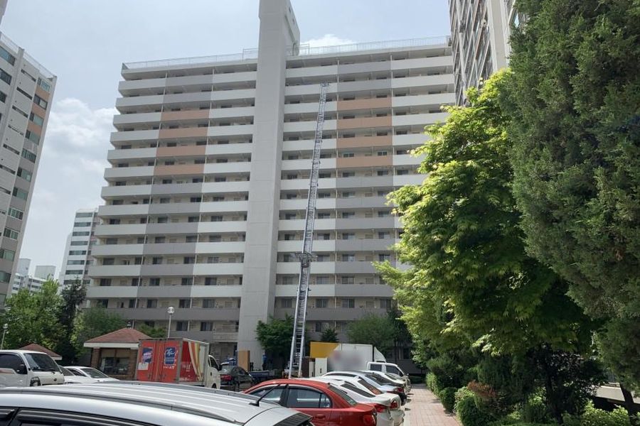 횡성군 청일면 작업 당일 현장
